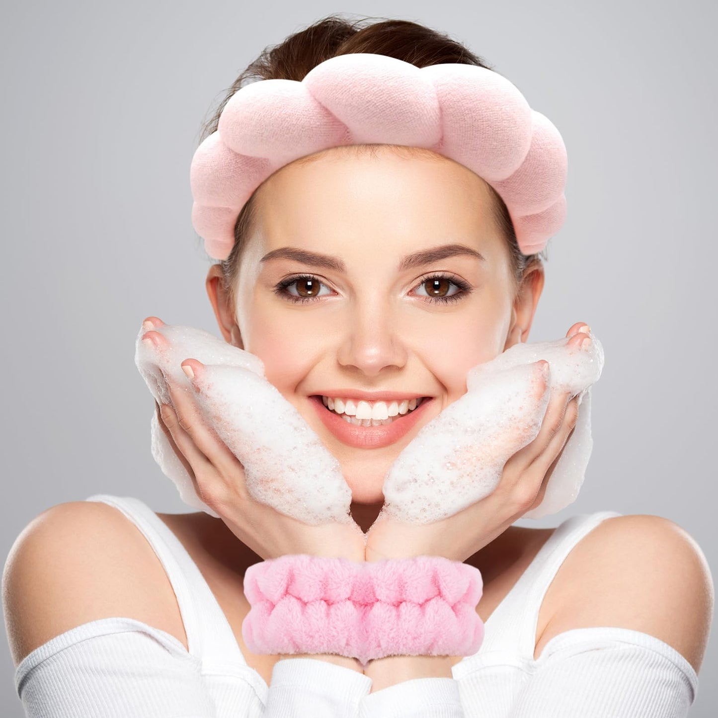 Spa Headband & Wristband Set